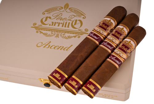 E.P. Carrillo Ascend - medium-full cigar with Ecuadorian Habano wrapper and gold band | SmōkHaus Cigars