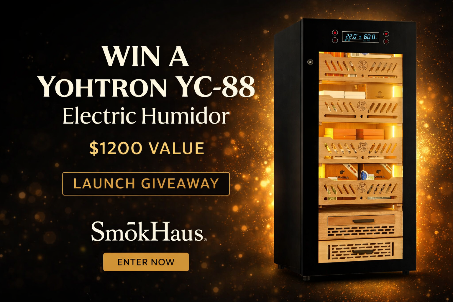 Yohtron YC-88 Electric Humidor