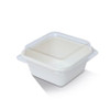 PET lid for 7 oz square tray  50/SLV