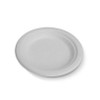 Sugarcane round plate 6.75" 125/slv