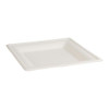 Square  natural fibre plate 160mm 25/pk