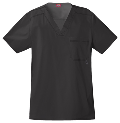 Dickies Medical 81722 BLKZ Filipina Youtility con Cuello V para Hombre
