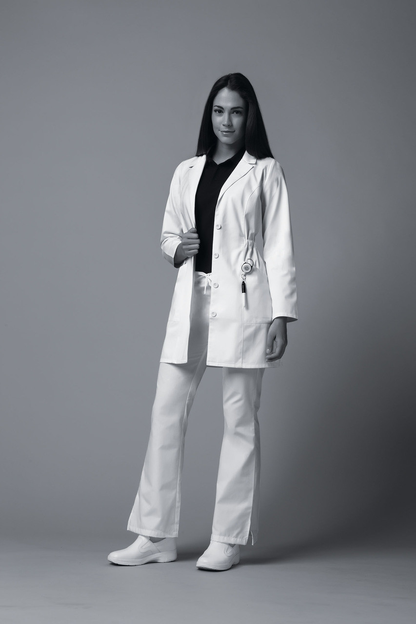 Dickies Medical 84402 Bata de Laboratorio Corte Princesa