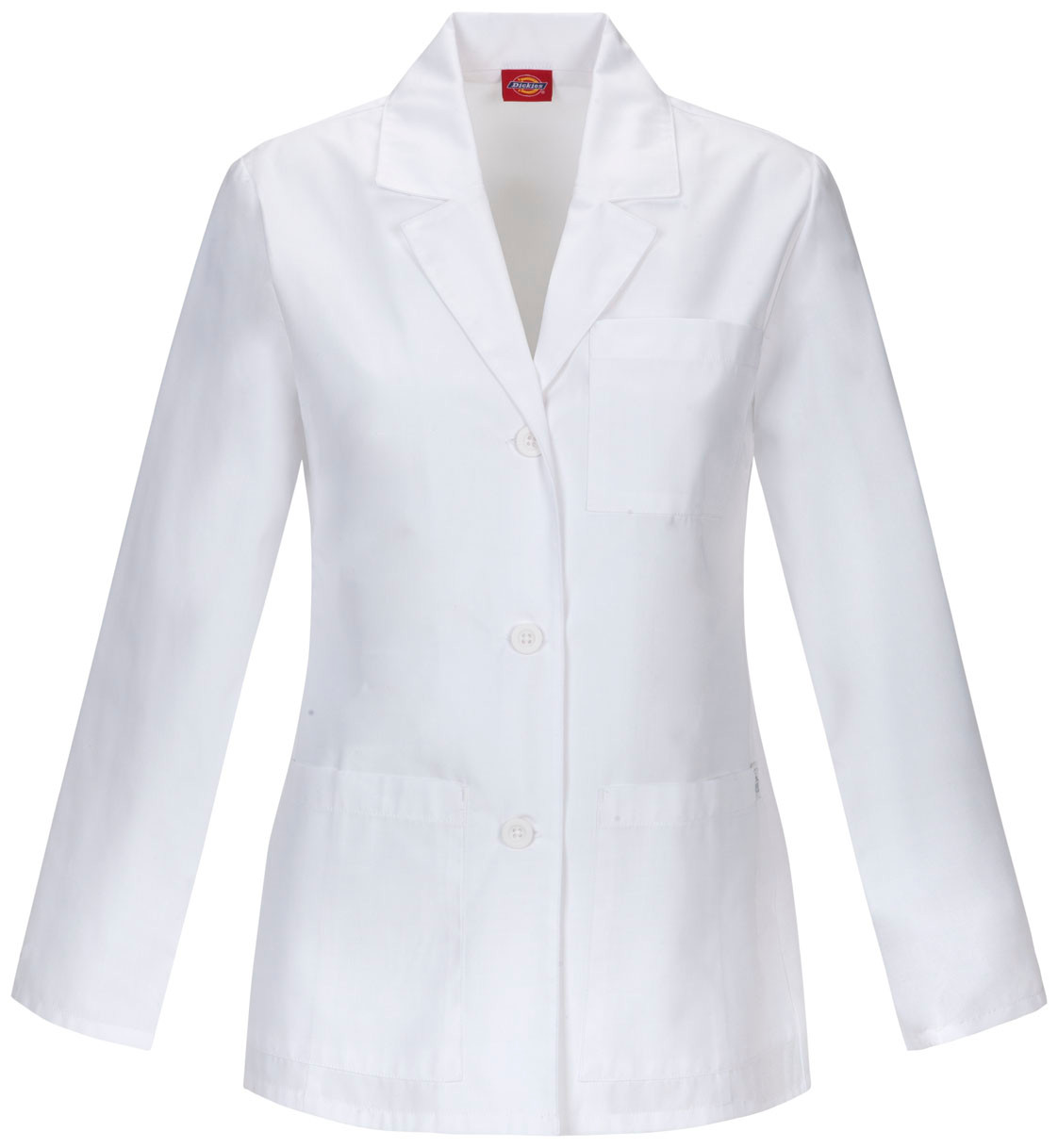 Dickies Medical 84401AB-WHWZ Bata Medica Antibacterial y Repelente a Fluidos
