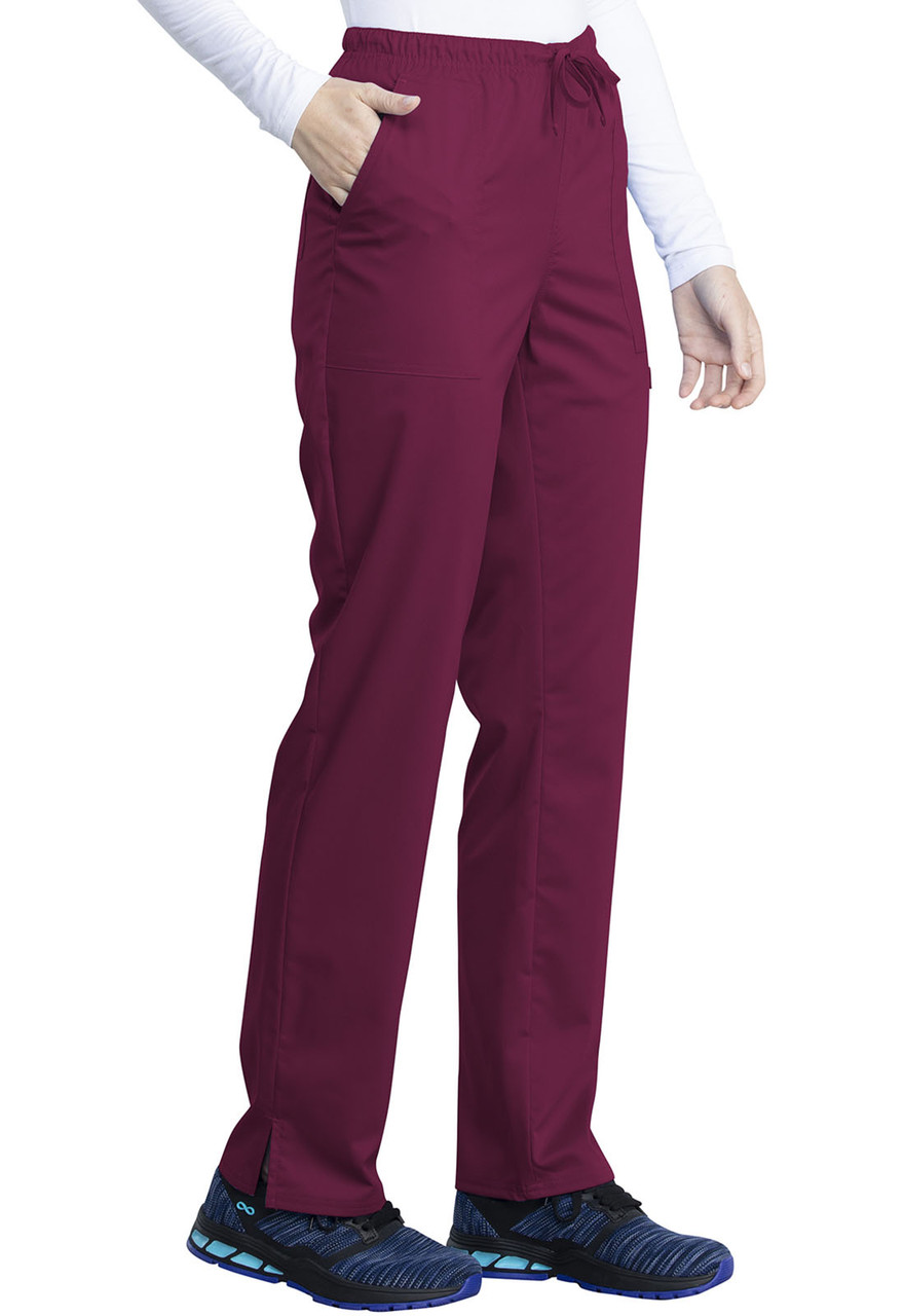 Cherokee WW041AB-WIN Pantalon Quirurgico Antibacterial y Repelente a Fluidos
