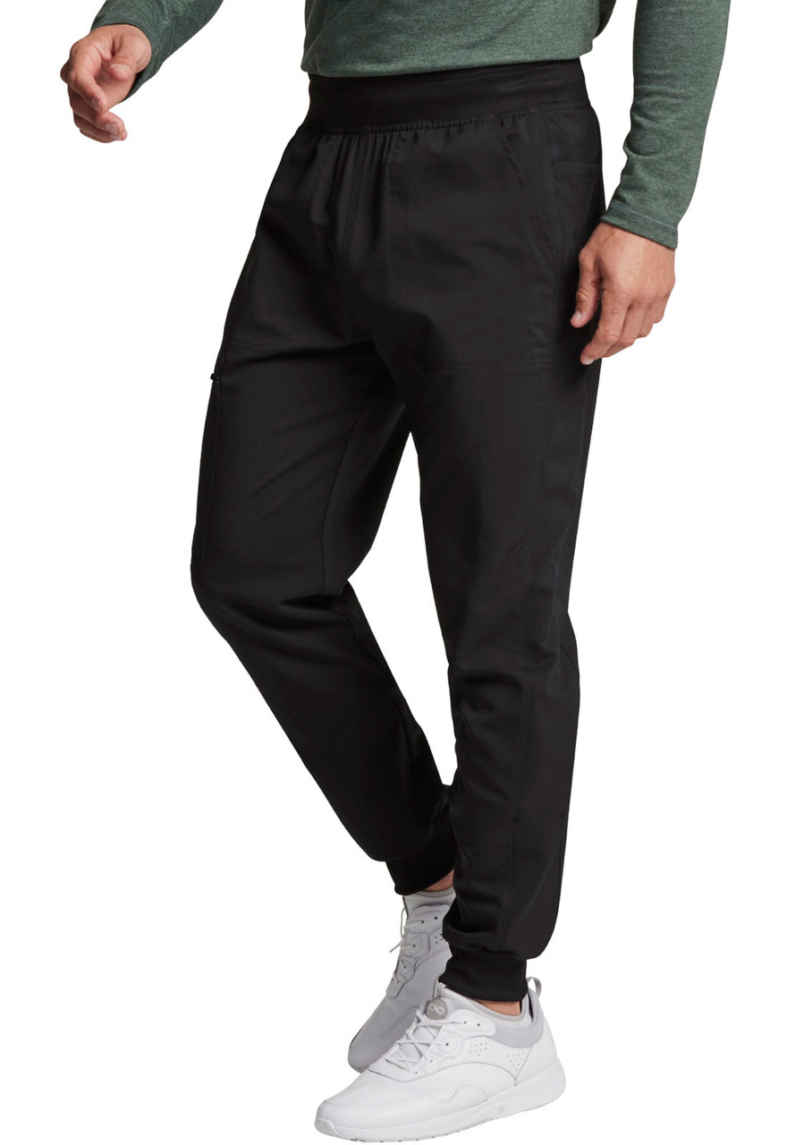 Dickies Scrubs DK224 Pantaloni Jogging Uomo - Vita Media Elastica - 5 Tasche - Tessuto Elasticizzato