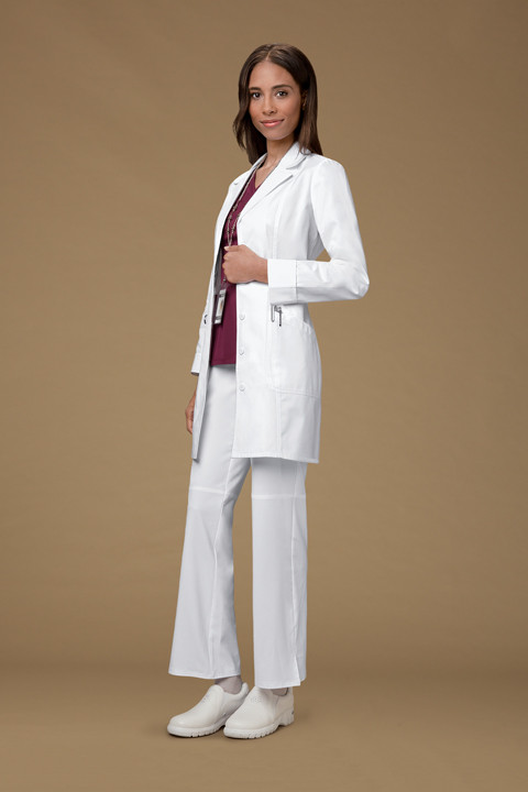 Cherokee Medical 2410 Bata de Laboratorio para Mujer Bodega de Uniformes
