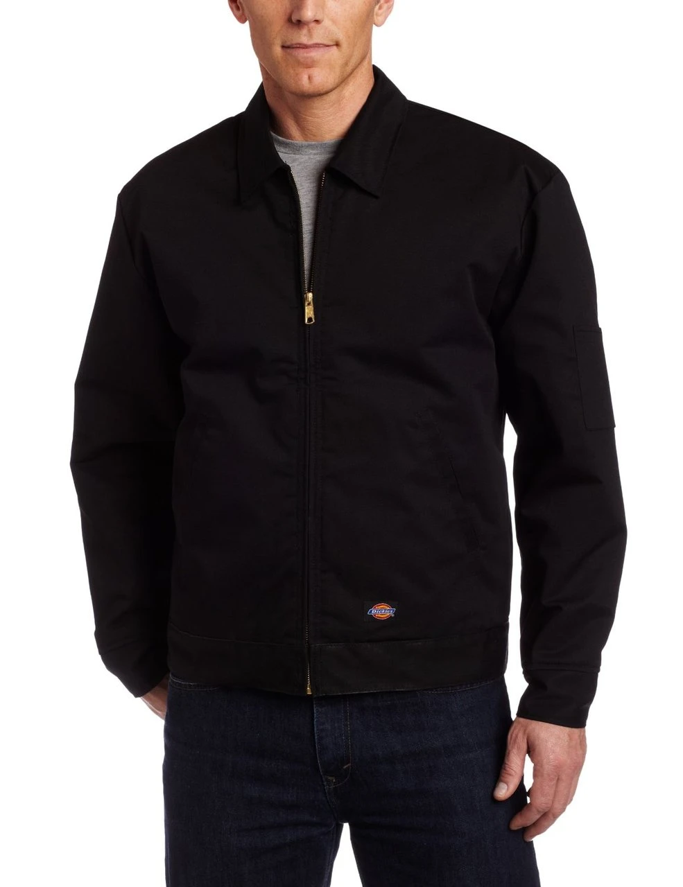 Veste Matelassée Dickies TJ15 Style Eisenhower - Homme, Coupe Régulière, Neuf Avec étiquettes