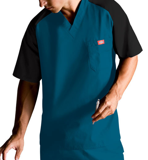 Dickies Medical 816107 Filipina de Hombre Cuello V