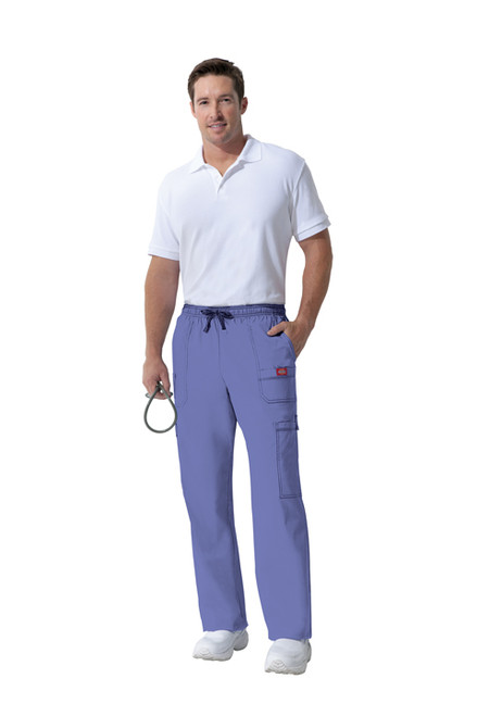 Dickies Medical 81003 Pantalon para Hombre Tipo Cargo de 7 Bolsas