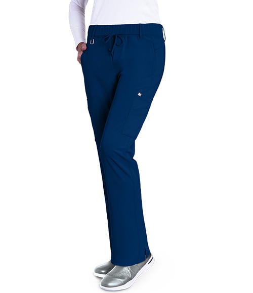 Pantalón médico Grey's Anatomy™ de corte moderno con 5 bolsillos