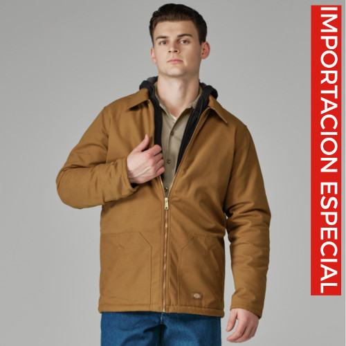 DICKIES LC53 ABRIGO DE TRABAJO EN LONETA CON FORRO ACOLCHADO Y CAPITONADO