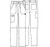 Cherokee WW140-PWT Pantalon Medico