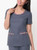 Dickies Medical 82846 Filipina de Mujer Cuello Redondo Estampado
