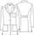 Dickies Medical 84400AB-WHWZ Bata Medica
