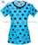 Dickies Medical 82808C METT Filipina Estampada Cuello Redondo