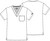 Dickies Medical 83706 APRZ Filipina Unisex Cuello V