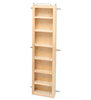 Rev-a-shelf Natural Maple 6 or 7 Shelf Pantry Door for 36" Base Cabinets, 4WDP18-45 - 4WDP18-51 - 4WDP18-57
