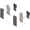  Blum ZI7.0KS0 LEGRABOX front fixing bracket, height K, for interior drawer, right+left, for LEGRABOX pure 