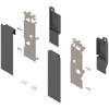  Blum ZI7.3CS0 LEGRABOX front fixing bracket, height C, interior roll-out for gallery, right+left, for LEGRABOX free 