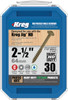  KREG HD Protec-Kote Pocket-Hole Screws #14 Coarse-Thread, Maxi-Loc Head 2-1/2" or 4" 