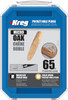  KREG Micro 19/64" Diameter solid-wood oak or paint-grade pocket-hole plugs  65-count package 
