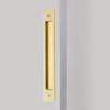  EMTEK 220314 2" X 14" Modern Rectangular Flush Pull with Surface 