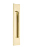  EMTEK 220310 2" X 10" Modern Rectangular Flush Pull with Surface 