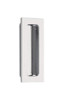  EMTEK 220304 1-3/4" X 4" Modern Rectangular Flush Pull 
