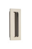  EMTEK 220304 1-3/4" X 4" Modern Rectangular Flush Pull 