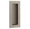  EMTEK 222304 1-3/4" X 4" Knurled Modern Rectangular Flush Pull 