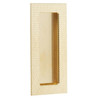  EMTEK 222304 1-3/4" X 4" Knurled Modern Rectangular Flush Pull 