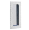  EMTEK 222304 1-3/4" X 4" Knurled Modern Rectangular Flush Pull 