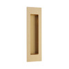  EMTEK 222307 2" X 7" Knurled Modern Rectangular Flush Pull 