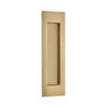  EMTEK 222307 2" X 7" Knurled Modern Rectangular Flush Pull 