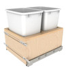  Rev-A-Shelf 35 Quart (2) Container 4VLWCSC Series Waste Container 4VLWCSC-2135DM-2 