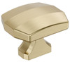 Amerock Bellamy 1-1/2 inch (29mm) x 1-1/4 inch (32mm) Rectangular Knob BP36687   Amerock Bellamy 1-1/2 inch (29mm) x 1-1/4 inch (32mm) Rectangular Knob BP36687