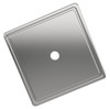  Amerock Thoreau 1-9/16 inch (40mm) Square Backplate BP37600 