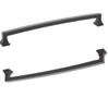 Schaub Menlo Park Arched 15" BACK TO BACK PAIR Appliance Pulls (381mm) Center to Center Pulls