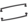  Schaub Menlo Park Arched 15" BACK TO BACK PAIR Appliance Pulls (381mm) Center to Center Pulls 