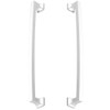  Schaub Menlo Park Arched 15" BACK TO BACK PAIR Appliance Pulls (381mm) Center to Center Pulls 