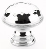 Schaub 1-1/4" Atherton Knob Hammered Knurled Edge