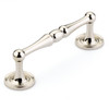 Schaub Atherton 4" Center to Center Pulls with  Plain and Knurled Footplates