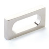  Schaub Cafe Pull Modern Oval Slot 2" Center to Center 