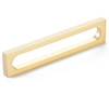  Schaub Cafe Pull Modern Oval Slot 5"(127mm) Center to Center 