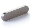  Schaub Cafe Pull Modern Oval Solid Face 3"(76mm) Center to Center 