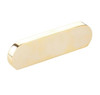  Schaub Cafe Pull Modern Oval Solid Face 3"(76mm) Center to Center 