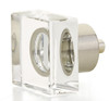  Schaub City Lights 57 Series 1-1/4" Square Glass Cabinet Knobs 