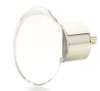 Schaub City Lights 60 Series 1-3/4" Diameter Oval Glass Cabinet Knobs