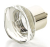 Schaub City Lights 61 Series 1-1/4" Soft Square Glass Cabinet Knobs